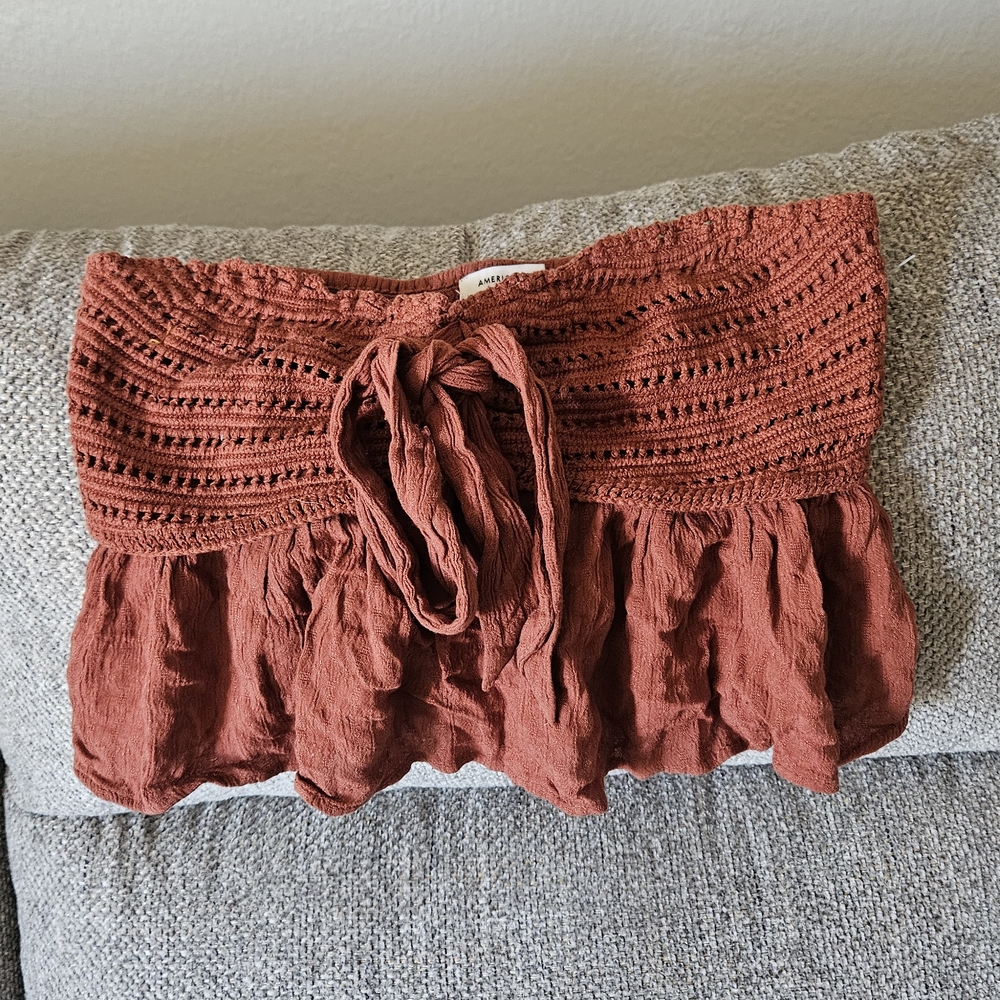 American Eagle Outfitters Terracotta Top